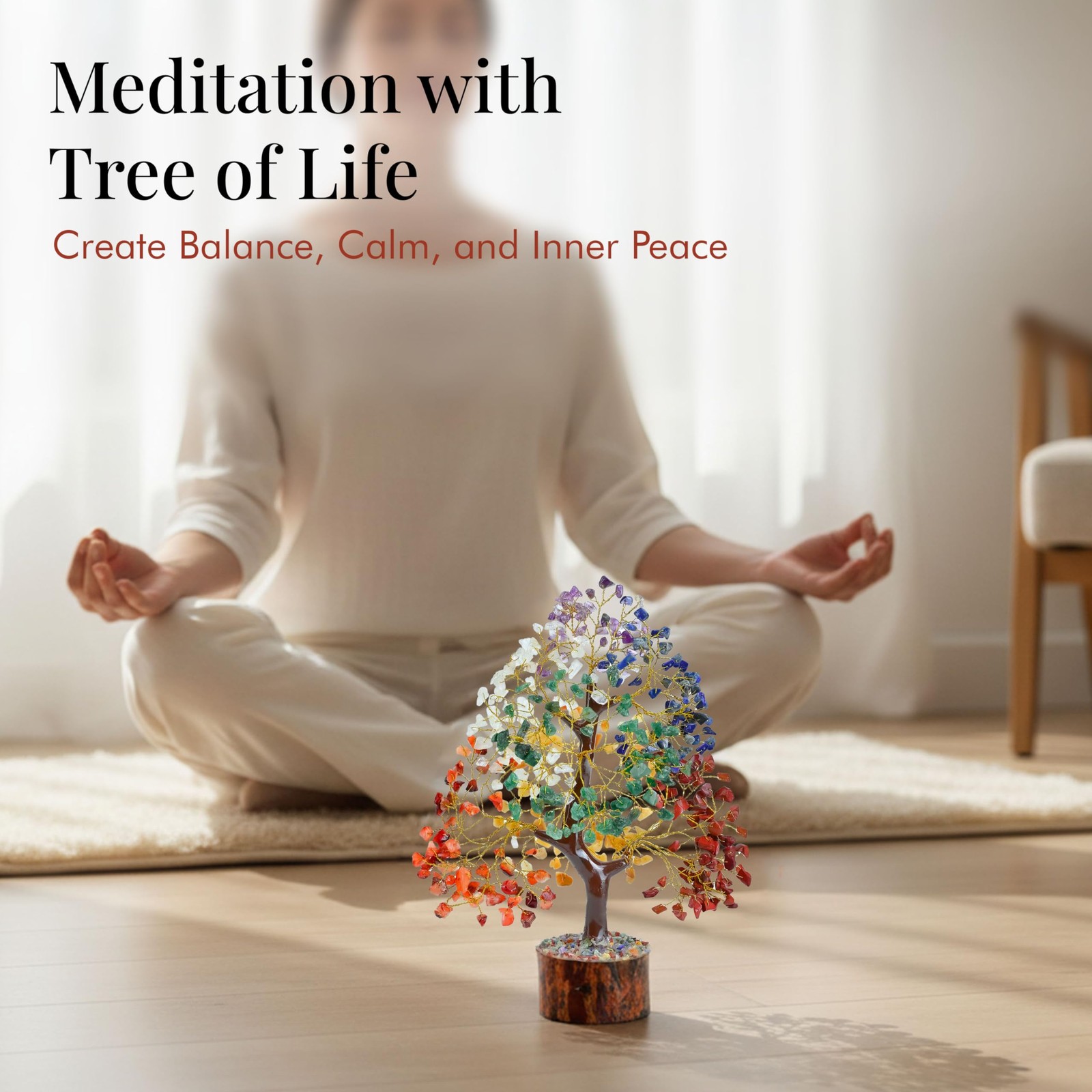 ® The Original 7 Chakra Crystal Tree of Life, Birthday Gifts for Women & Men …