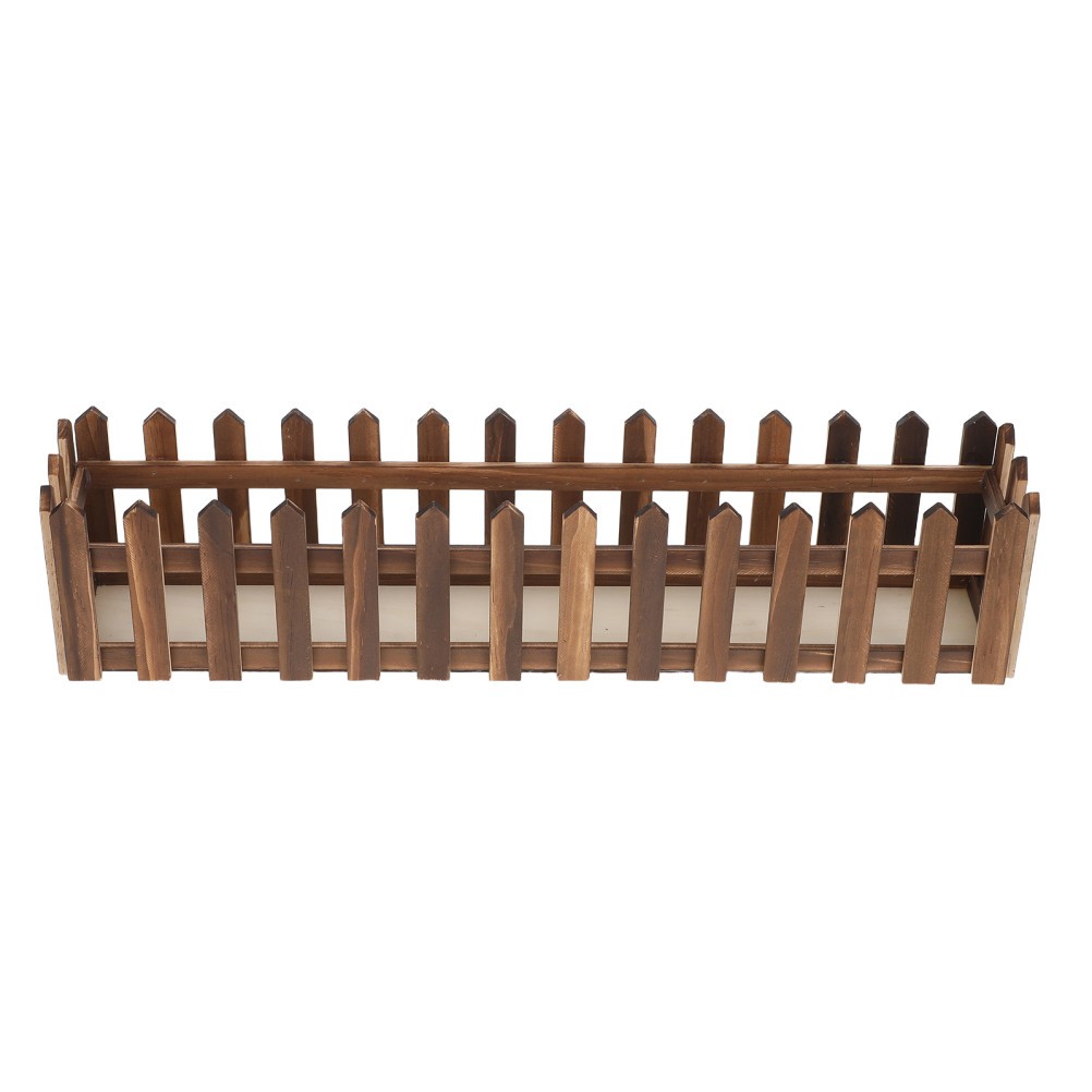 Wooden Flower Arrangement Box Rectangular Boxes Outdoor Flowerpot