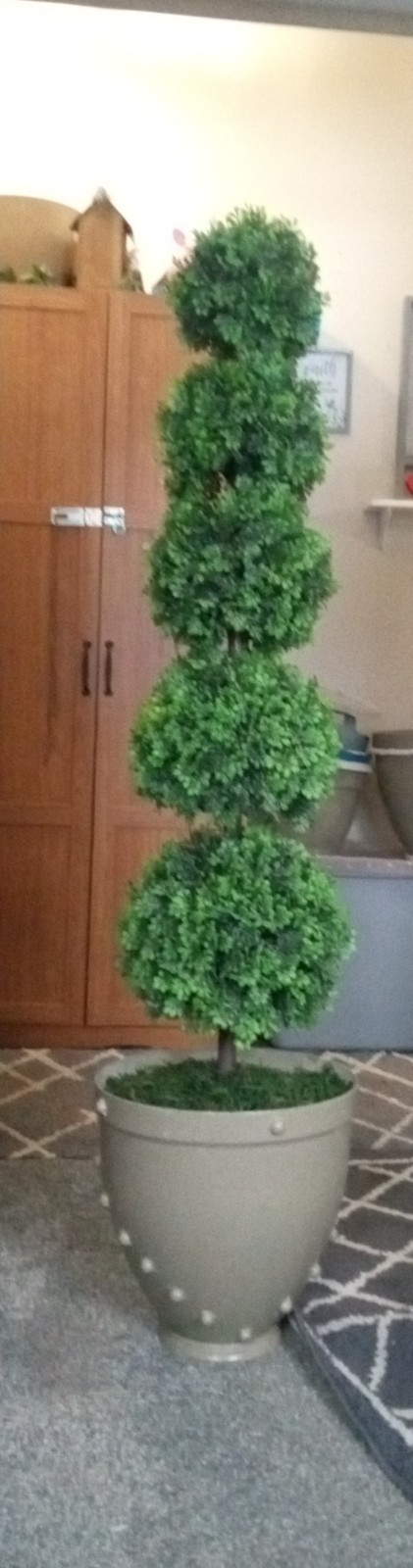 Handmade Faux Topiary Trees