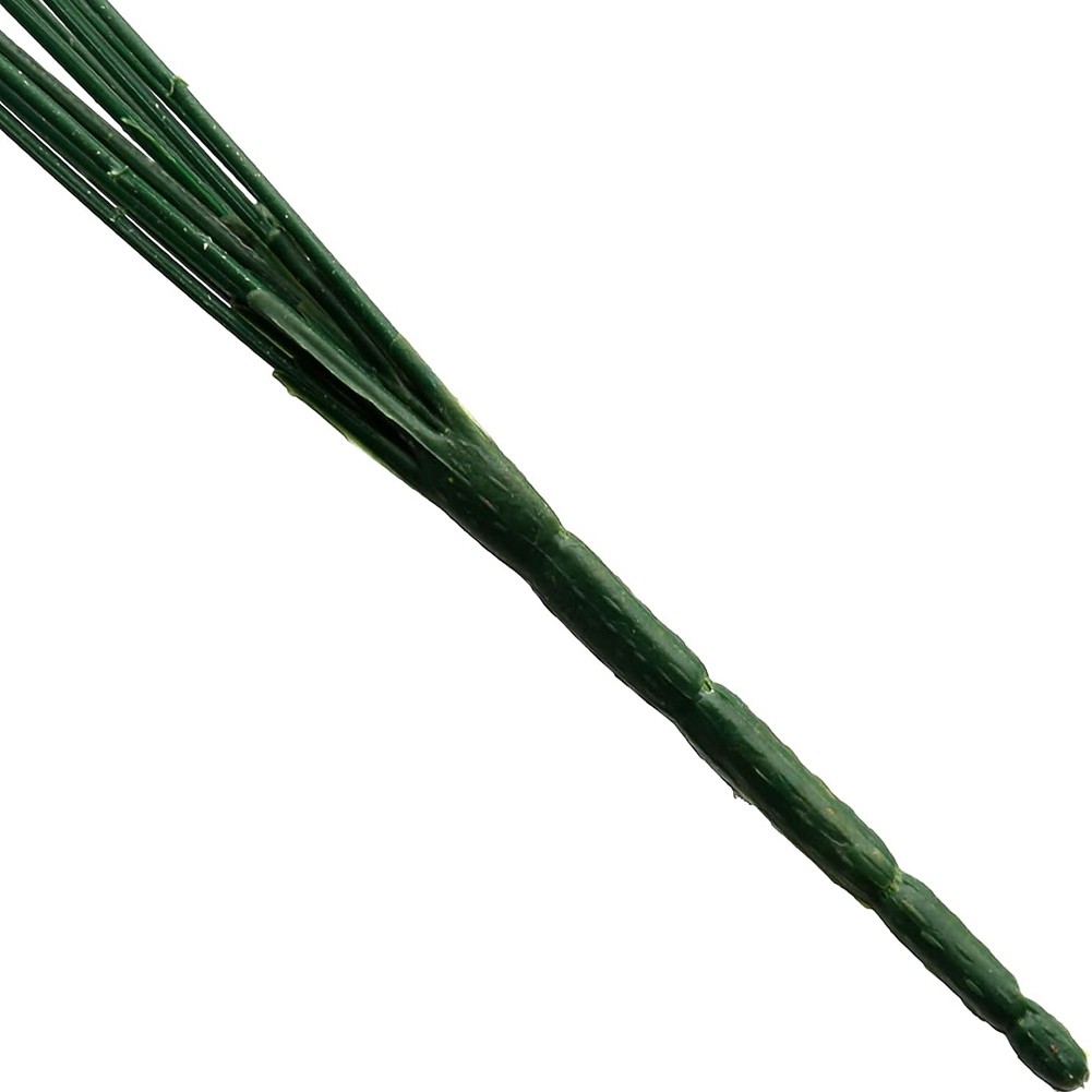 50Pcs 14 Inches Dark Green Floral Wire Stems Floral Wire for Plastic3949