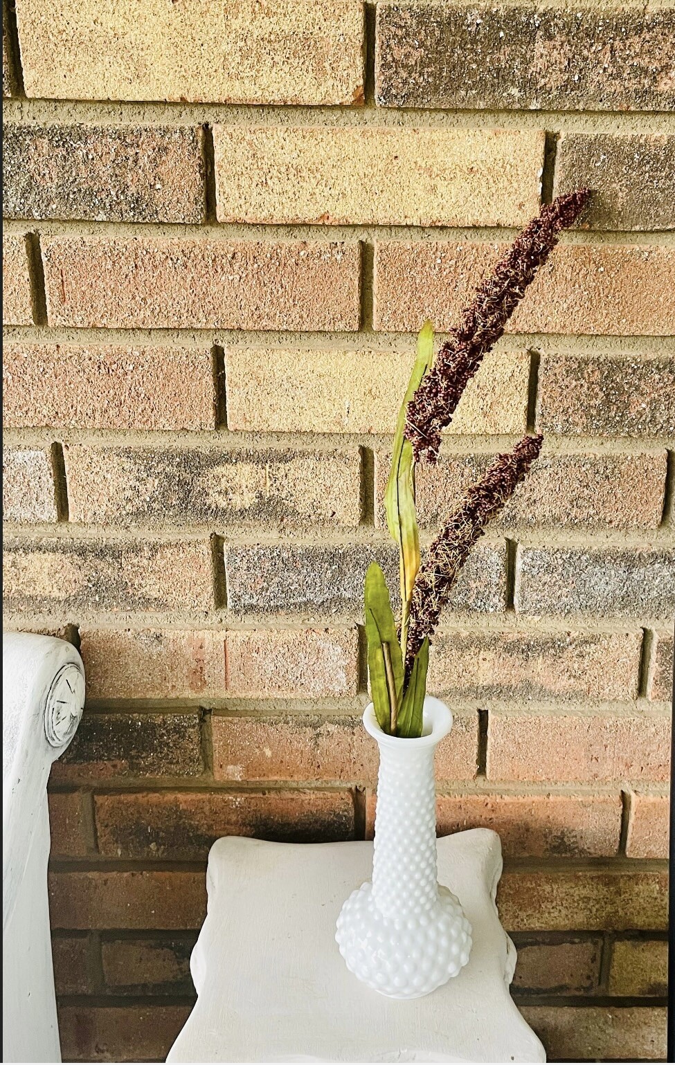 Burgundy Millet Stem, Bundle Of 3, NEW