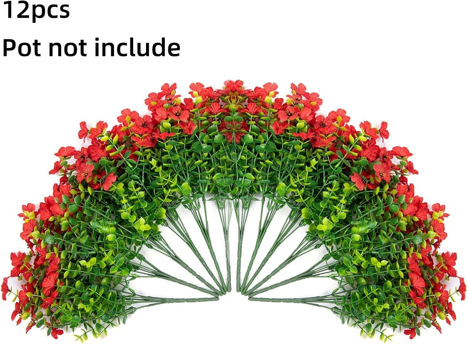 Artificial Flowers for Outdoor Indoor Garden Home Decoration, Faux Flower Daisy