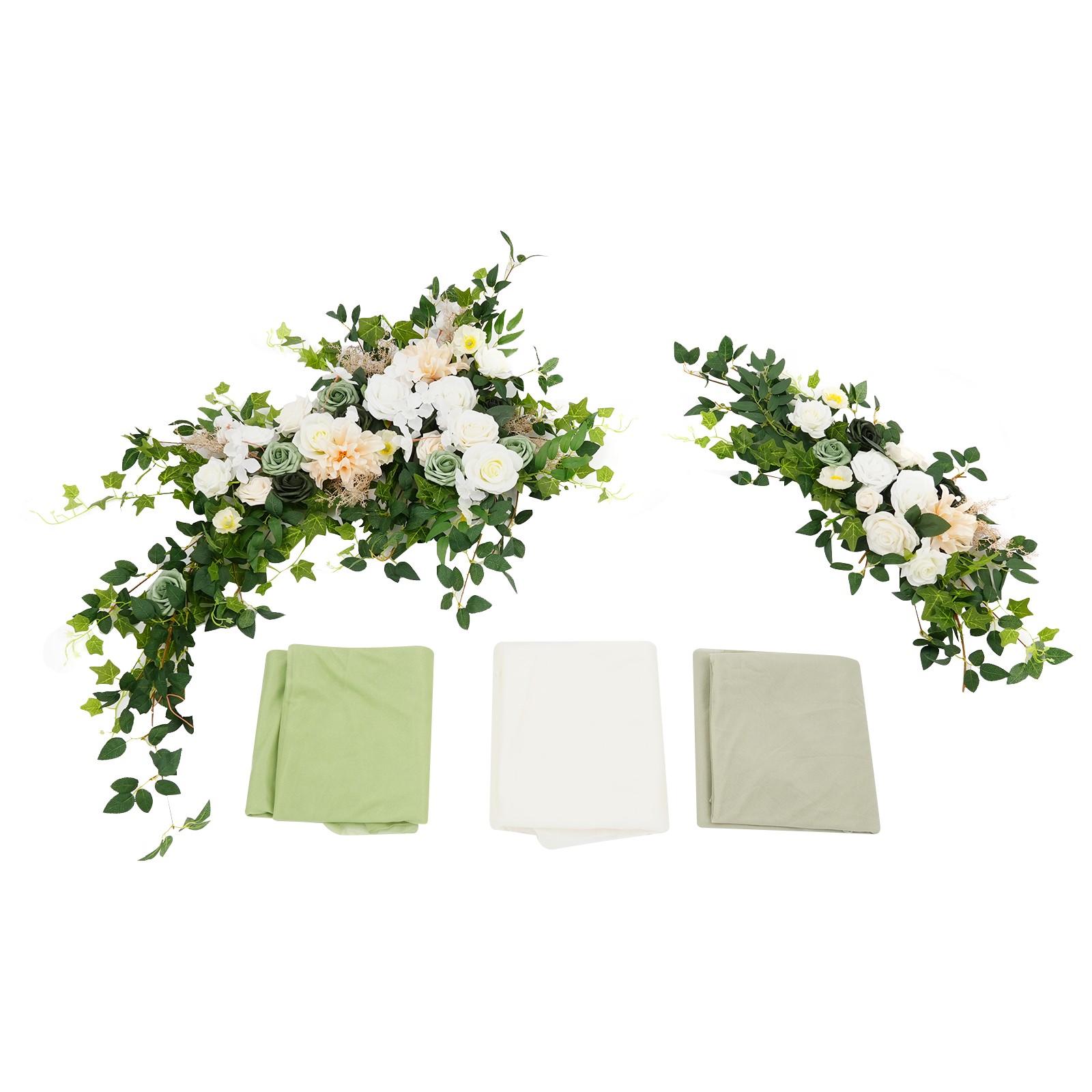 Decorative Artificial Flowers, Artificial Wedding Arch Flower Kit, Wedding Artif