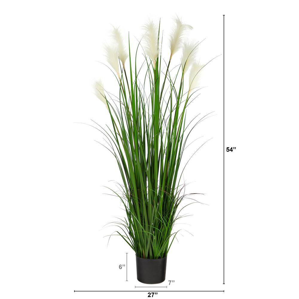 4.5 Ft. Plume Grass Artificial Plant