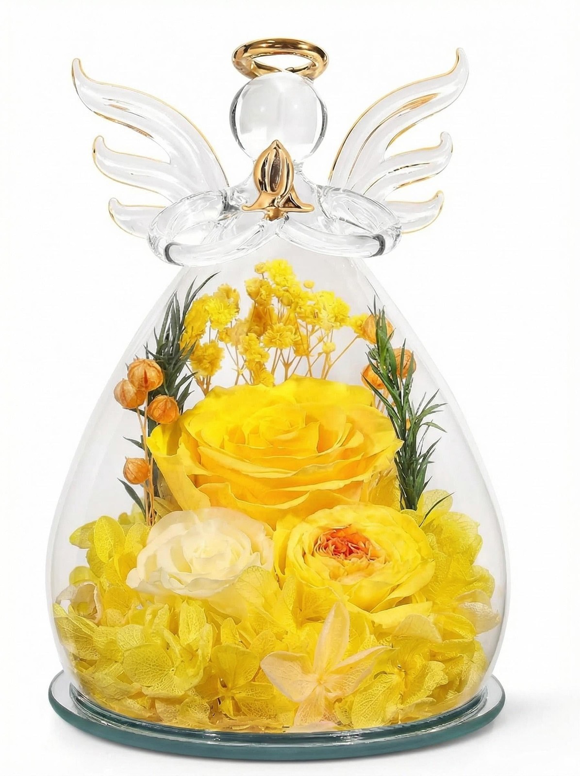 Zwwkkll Gifts for Mom, Mother’s Day Birthday Gift for Women, Preserved Rose A…