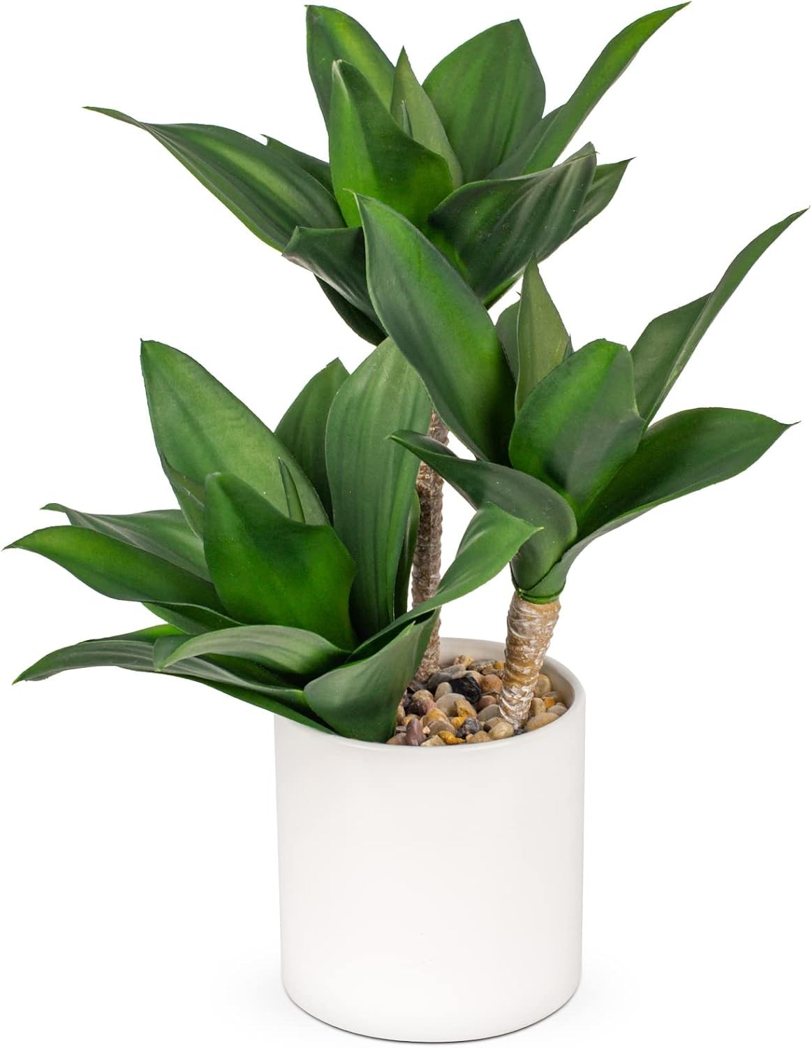 Large Artificial Agave Plants Fake Three-Head Agave Succulent Plant Potted 15…
