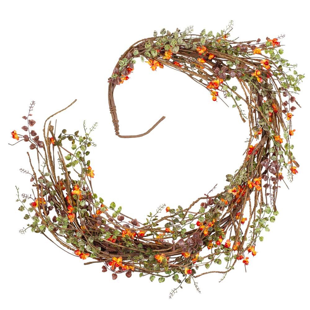 Factory Direct Craft Artificial Woodland Bittersweet and Twig Garland