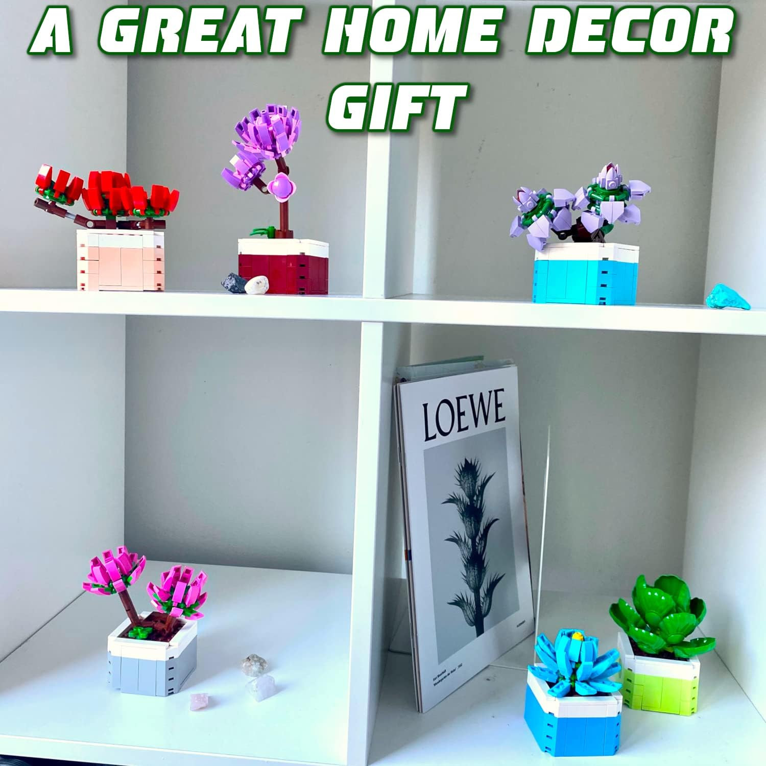 Botanical Collection Building Blocks Set – Compitable with Lego Botanical Collec
