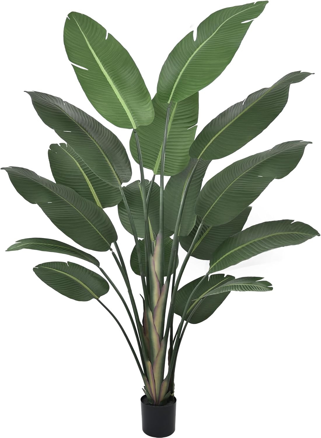 8Ft Tall Artificial Bird of Paradise Tree – Realistic Faux Plant for Home Decor