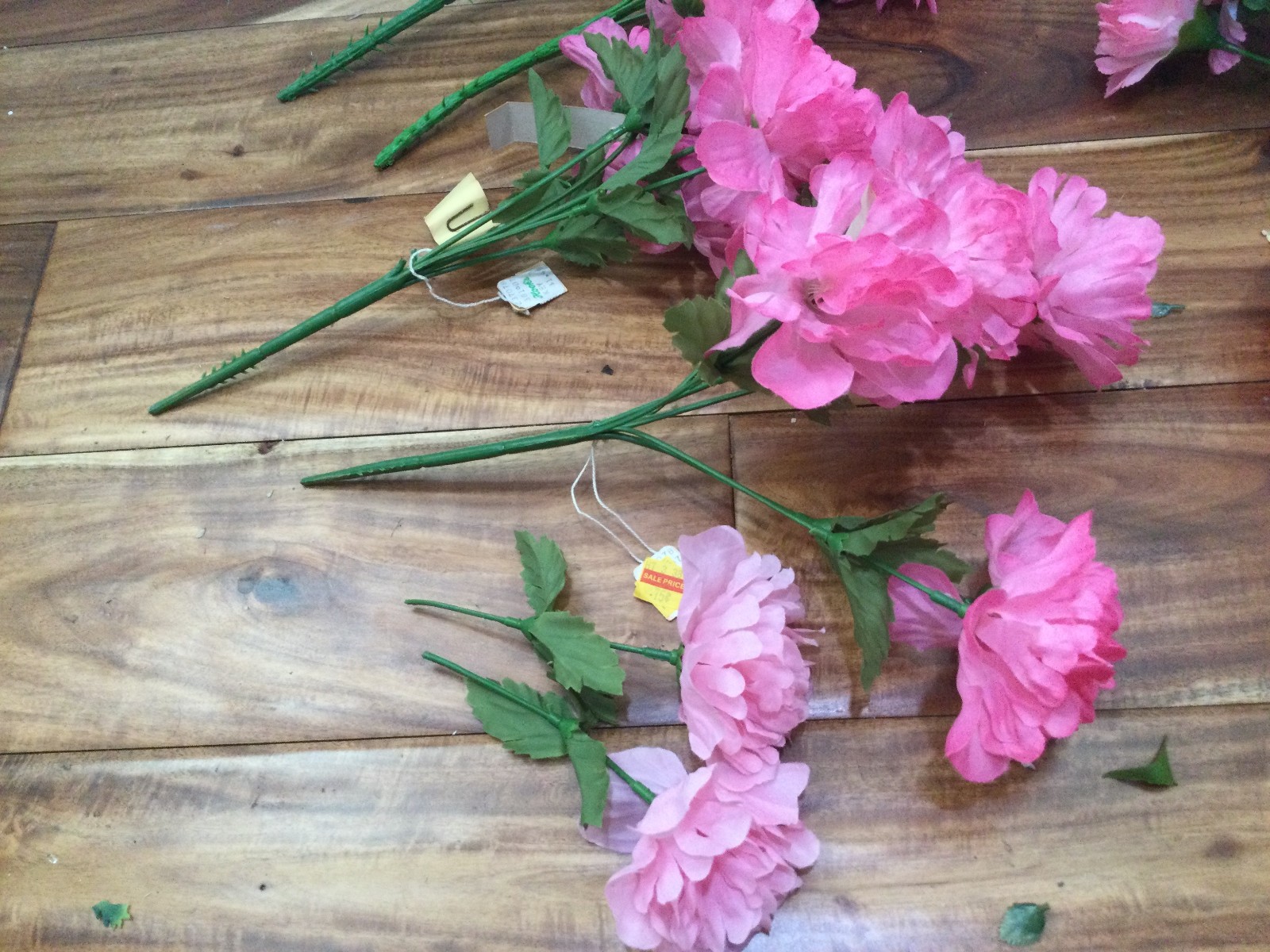 Garden Pink Silk Floral Arrangement in a Woven Basket carnations roses daisy