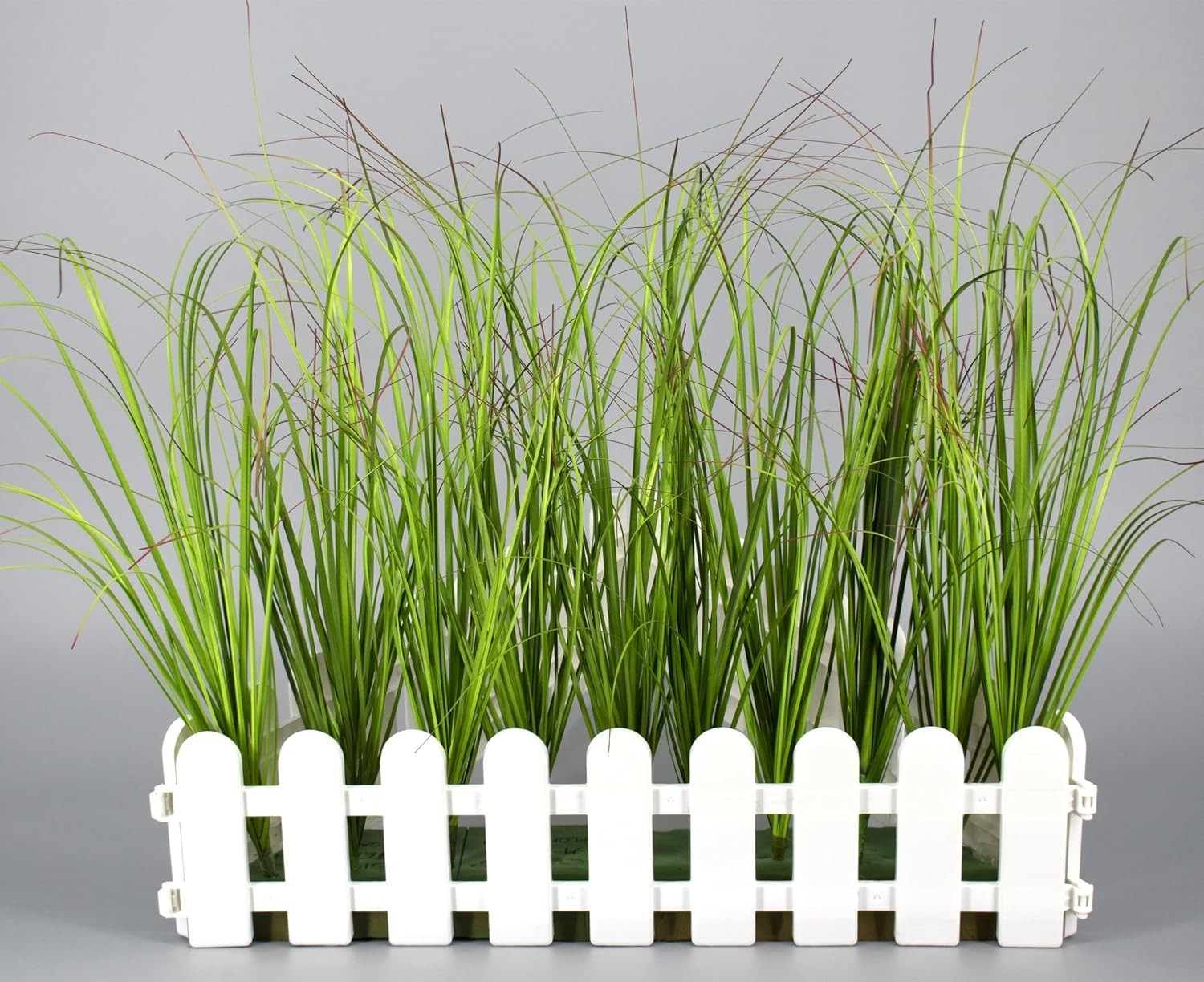 10PCS UV Resistant Artificial Grass Plants – Perfect for Indoor & Outdoor Decor
