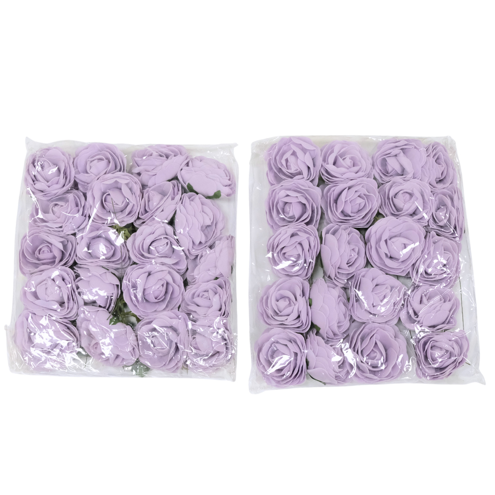 Tophouse Artificial Roses Lilac Color Lot of 40 Fake Roses DIY Bouquets