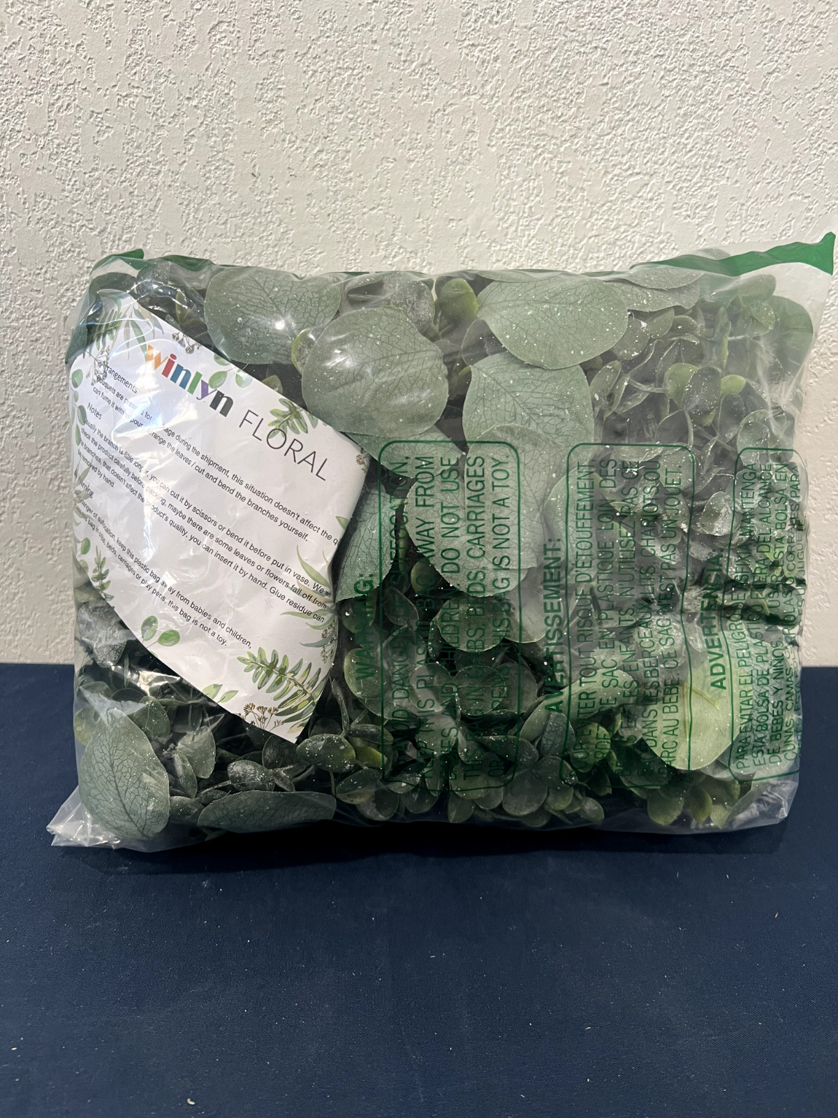 WINLYN FLORAL Fake Green Foliage for Bouquet Arrangements