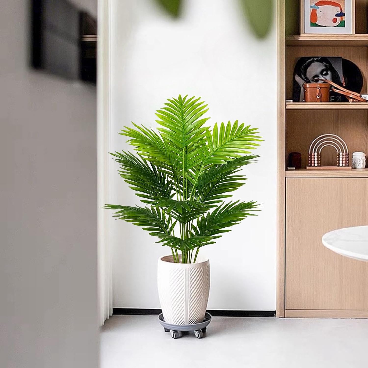 Artificial Plants in Pots Large Fake Tree Floor Faux Tropical Plants Decorative