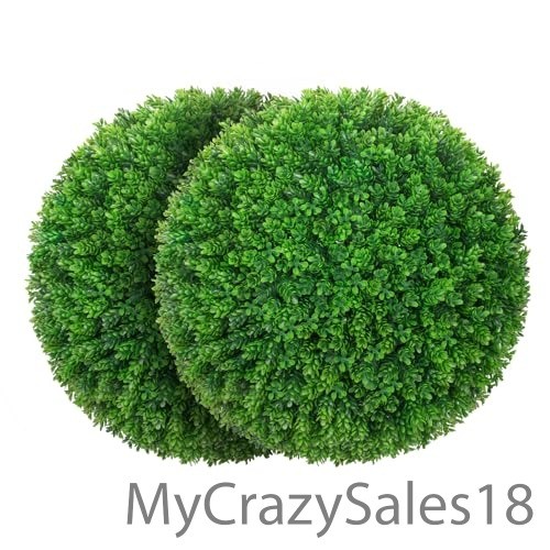 AOKIIE 16.5 Inch Artificial Pine Cone Topiary Balls Set of 2