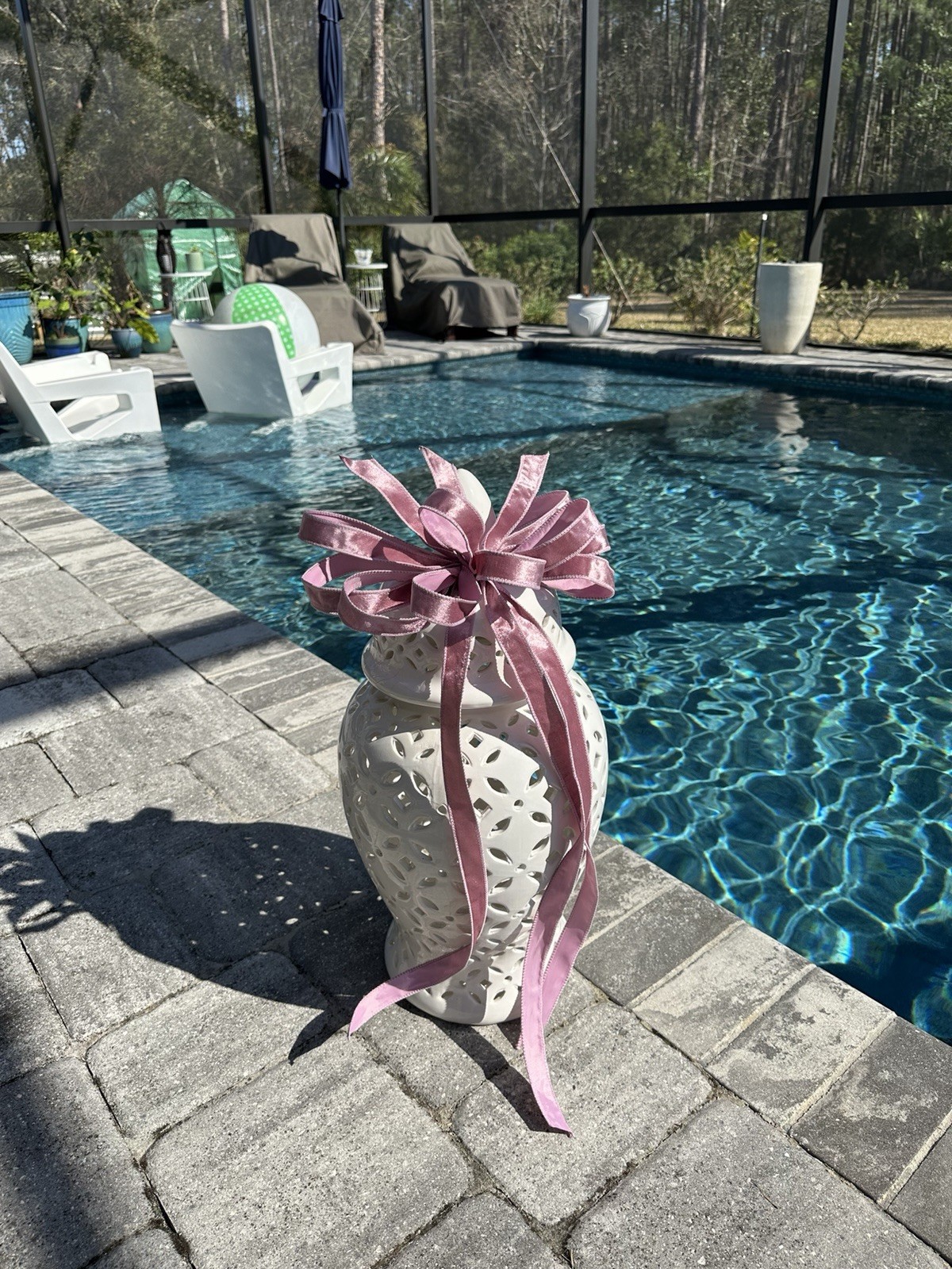 Elegant Rose Pink Multi-Loop Velvet Ribbon Bow, Pre-Made Southern Classic Decor
