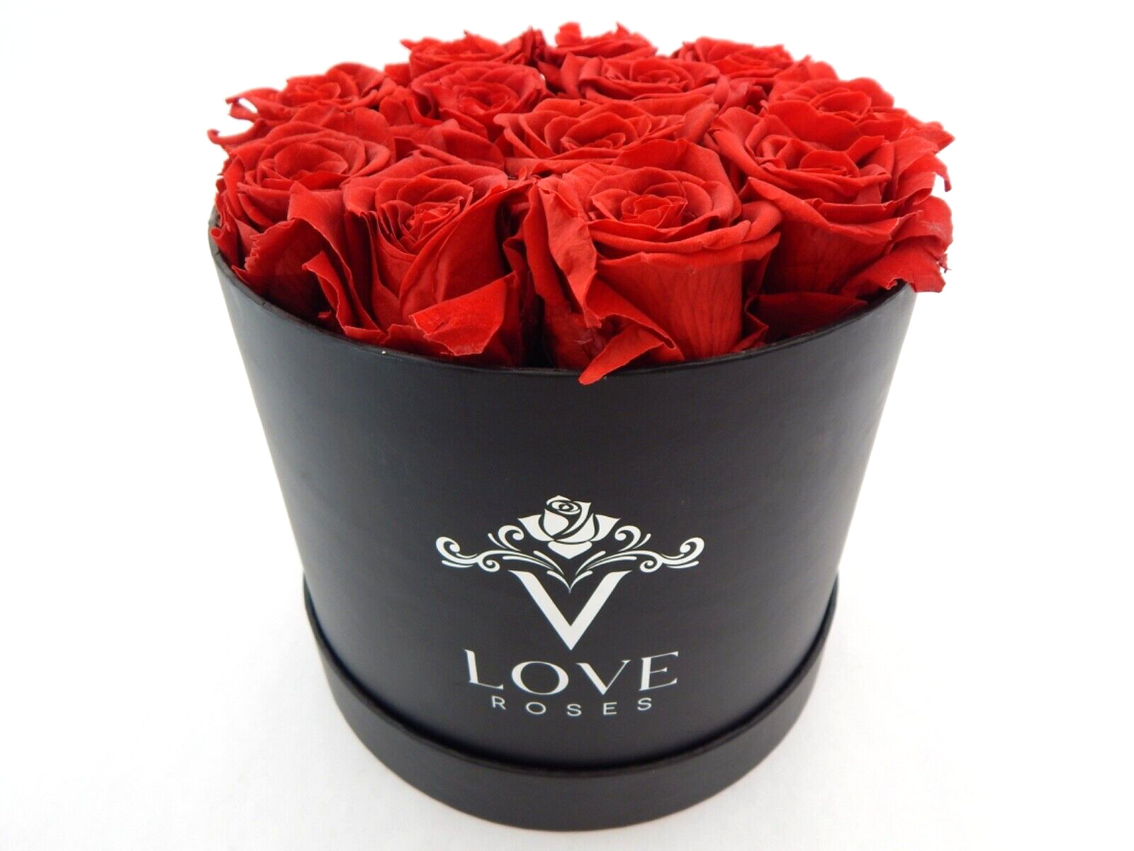 VLove® Forever Preserved Roses in a Box Real Forever Flowers Eternal Rose Red