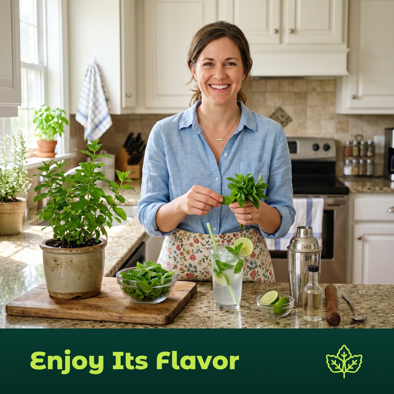 3000 Peppermint Seeds for Planting Indoors & Outdoors –