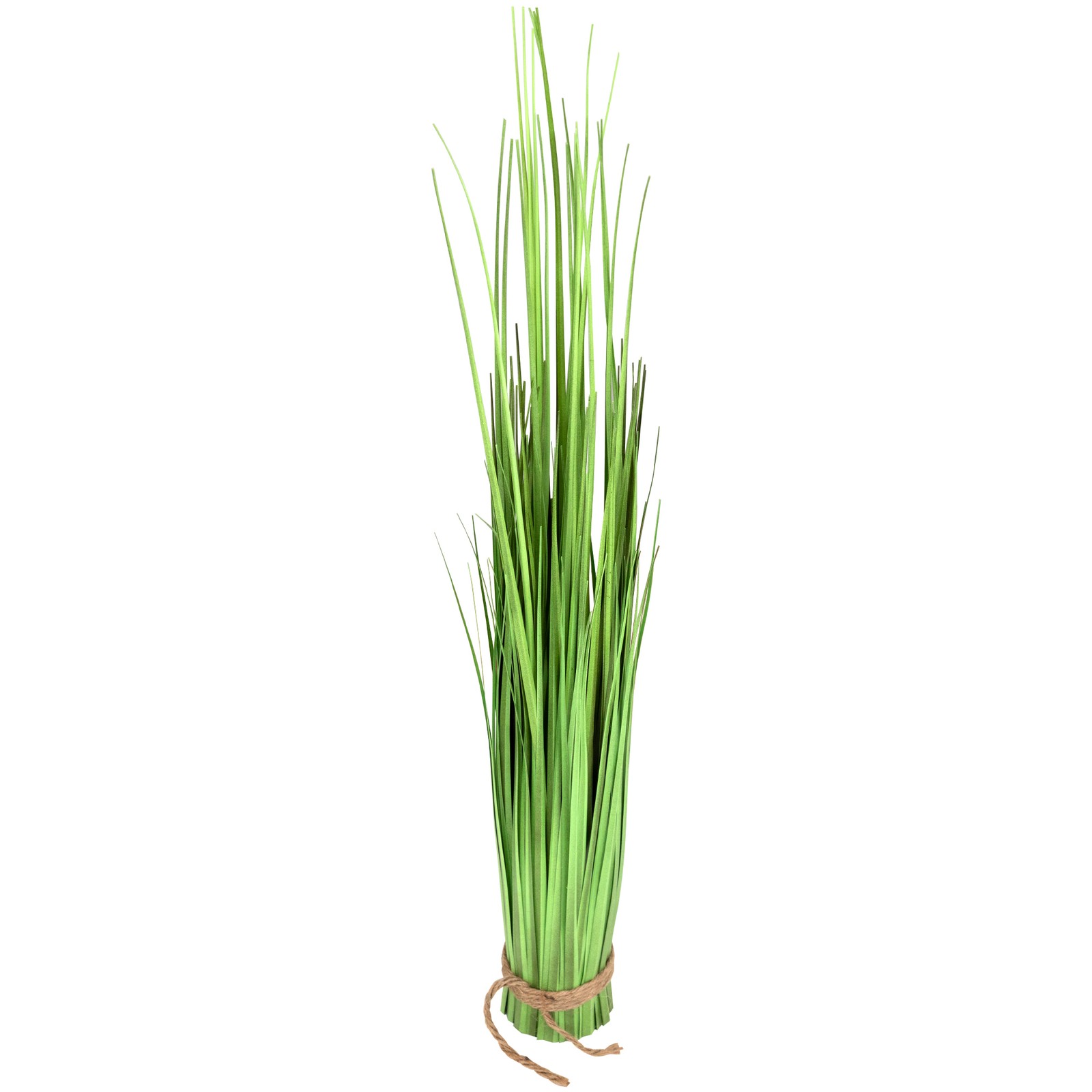 Onion Grass with Jute Rope Artificial Bundle Decoration – 30.25″ – Green