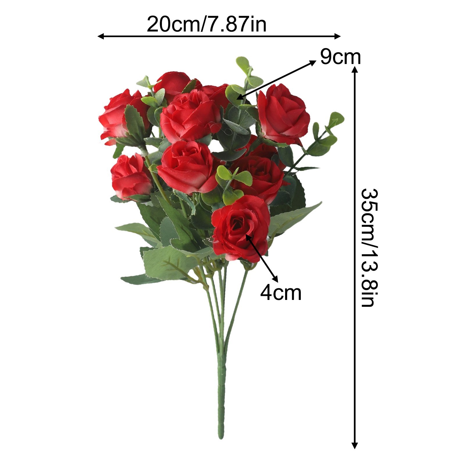 Realistic Artificial Bouquet for Wedding Decor Choose Your Preferred Color