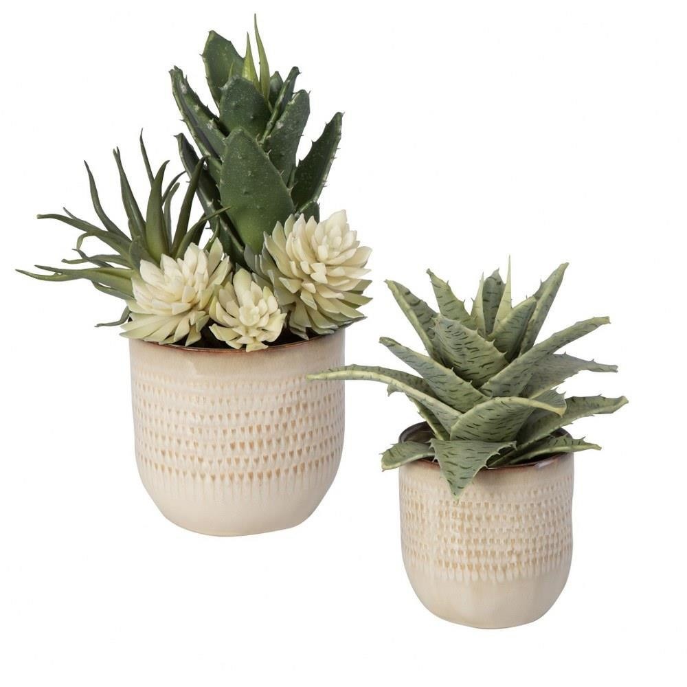 Kennedy Poplars – Planter (Set of 2)-12 Inches Tall and 9 Inches Wide – Decor –