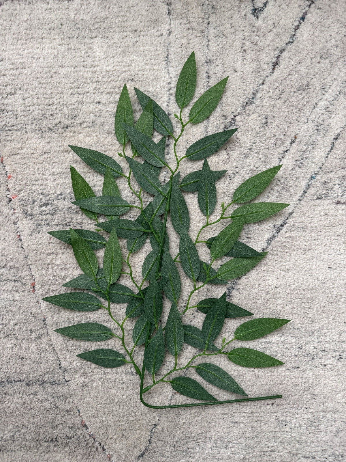 Faux Italian Ruscus Stem 23 Inches Lot of 26