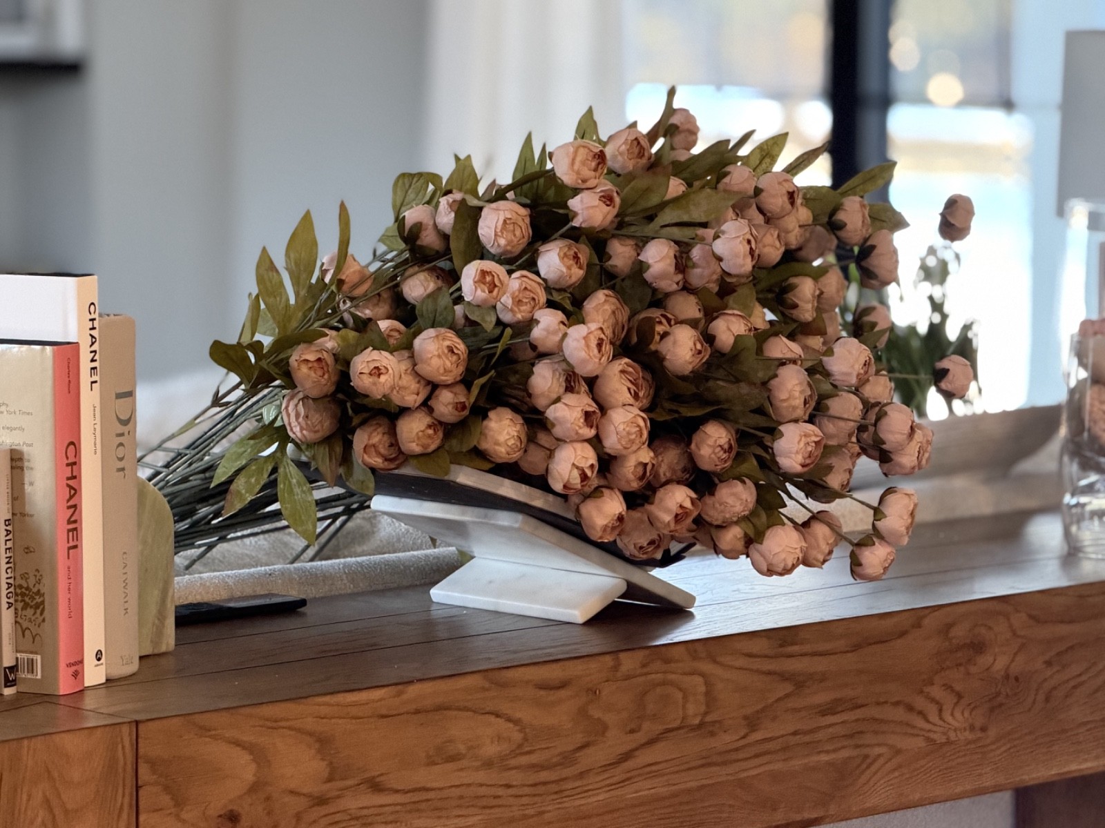 Viral Ashland Michael’s Set of 8 Tan Peony Stems