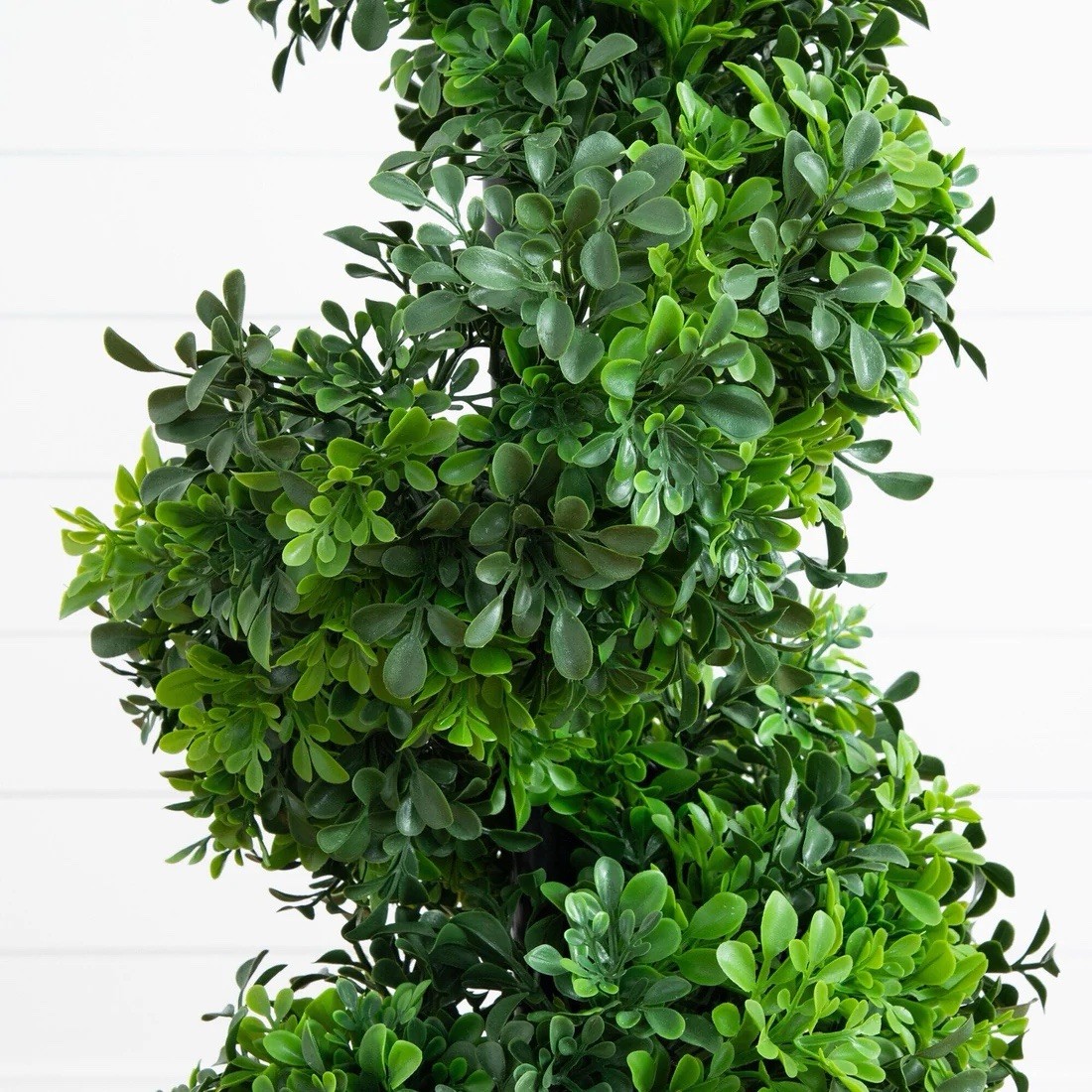 3’ UV Resistant Boxwood Spiral Topiary Artificial Tree Indoor/Outdoor