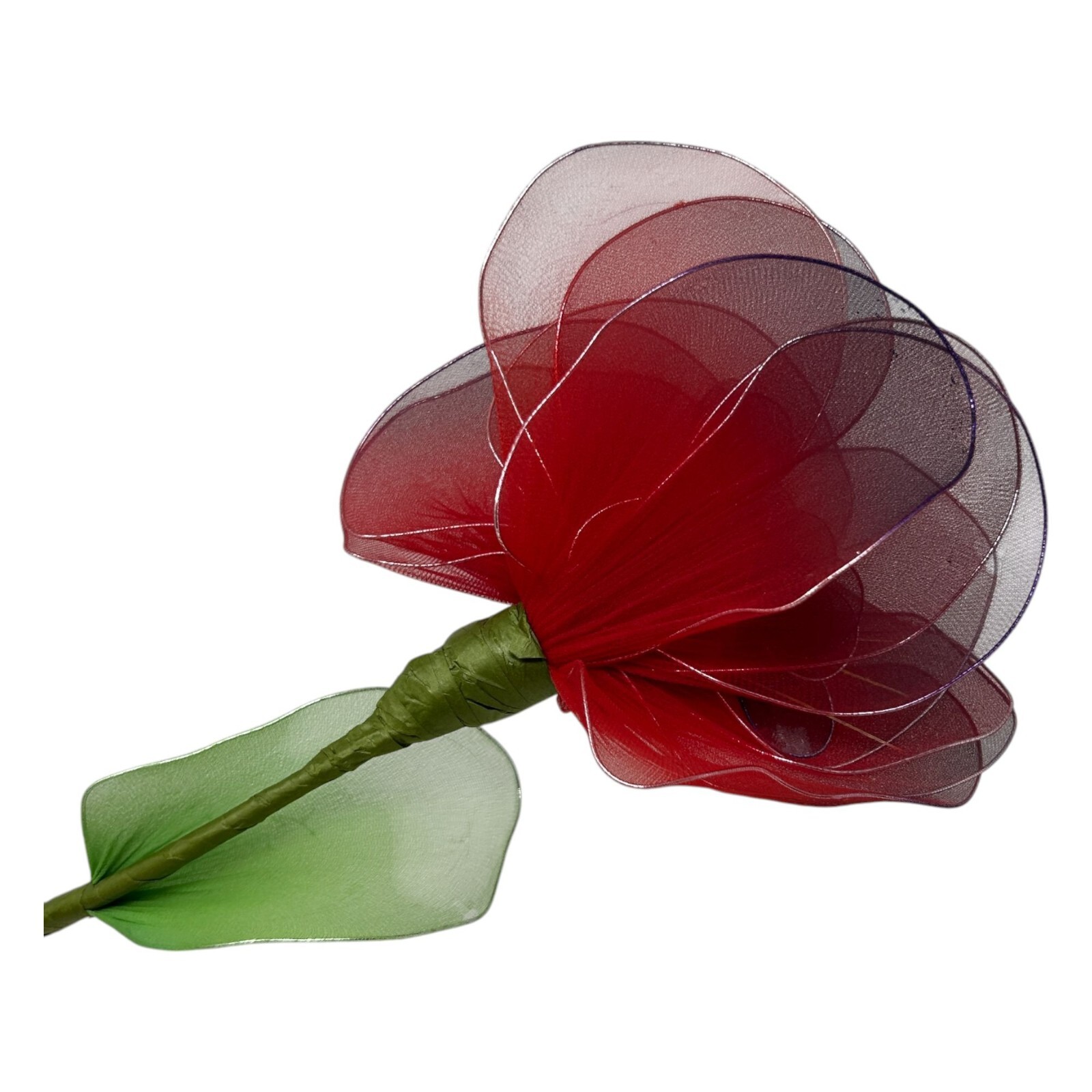 Handcrafted Artificial Multicolor Nylon Flowers Bouquet Home Event Decor