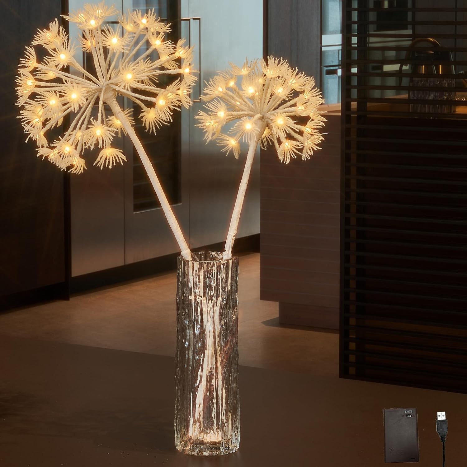 Ramas Decorativas LED 27in con Temporizador
