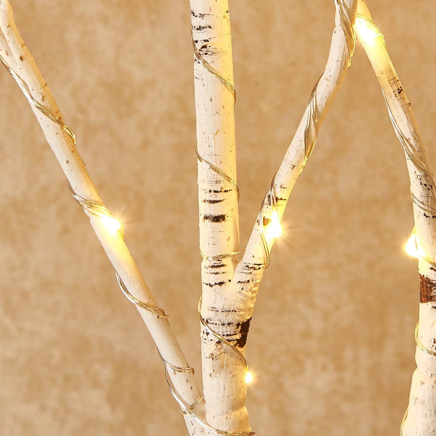 Elegant Lighted Birch Branches with 100 LED Lights – Perfect for Any Occasion
