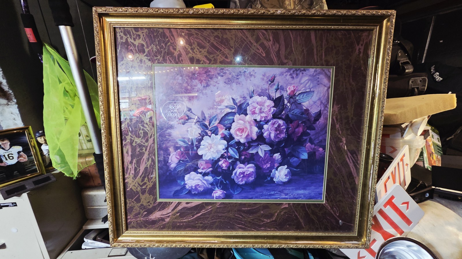 Beautiful Framed Medium Sized Wall Art For Your Home Decor Sighned By The Artist