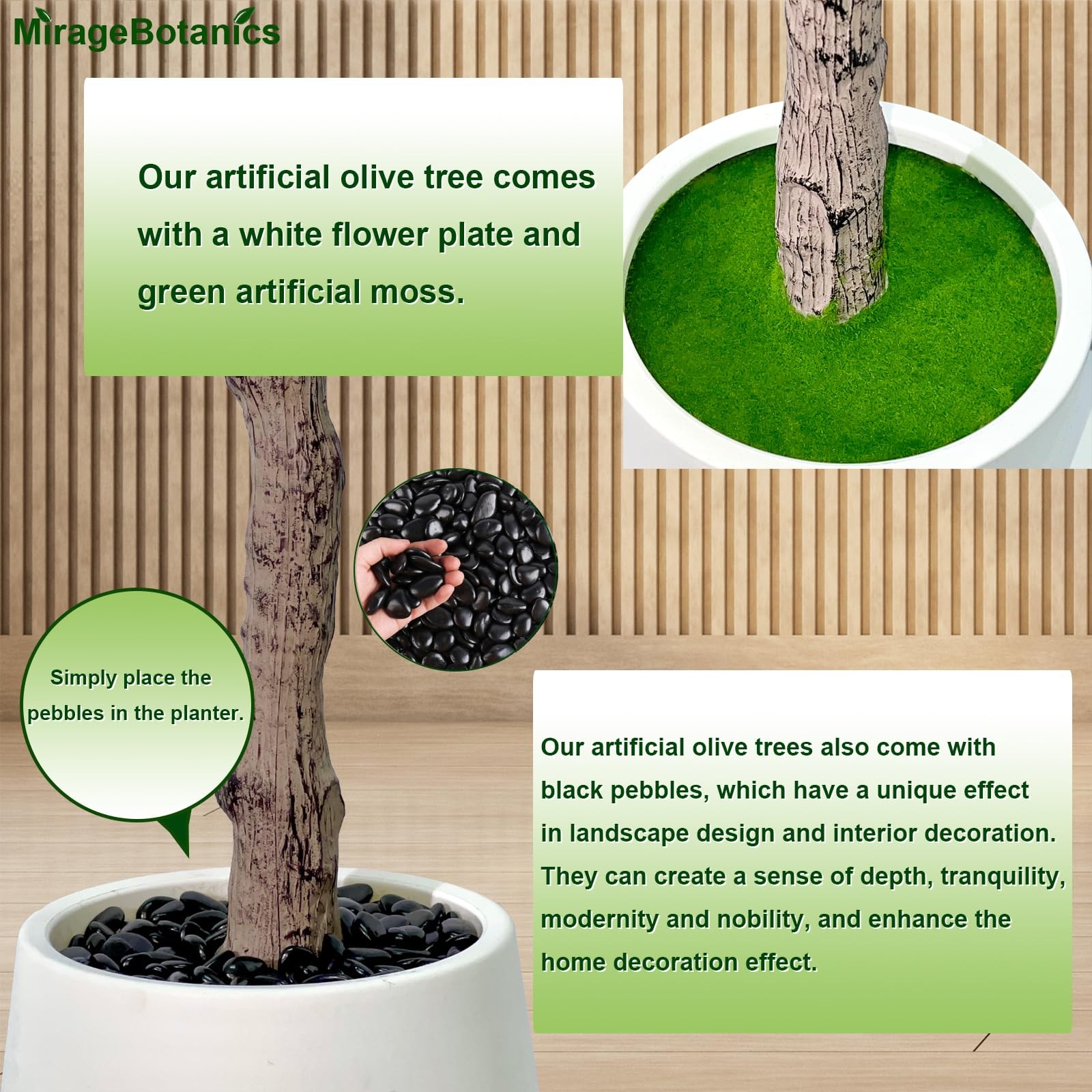Artificial Olive Trees Indoor,Faux Olive Tree with White Planter Pot,Artifici…