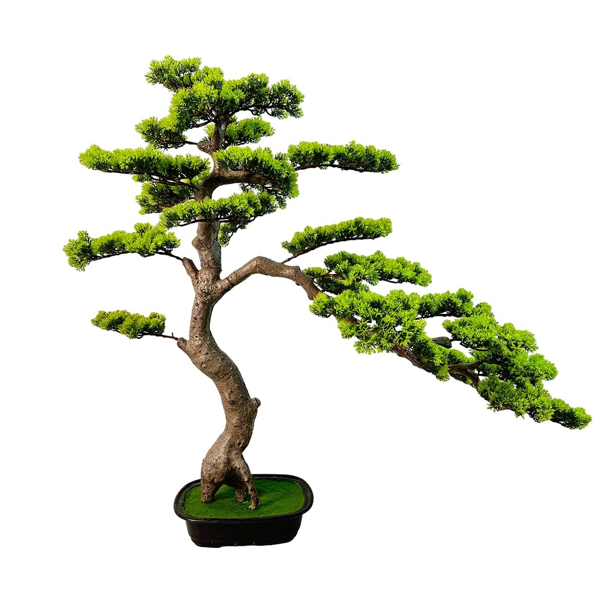3ft（36in） Artificial Bonsai Tree Juniper Faux Plants Indoor Big Fake Plants D…