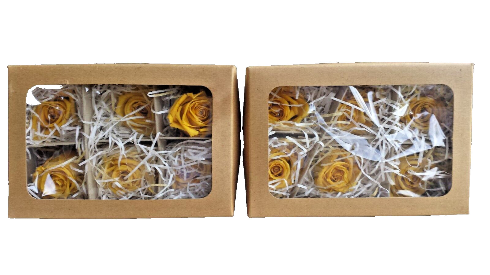 12 Yellow Rose Heads Flowers Silk Soft Artificial Fake DIY Craft Brand New
