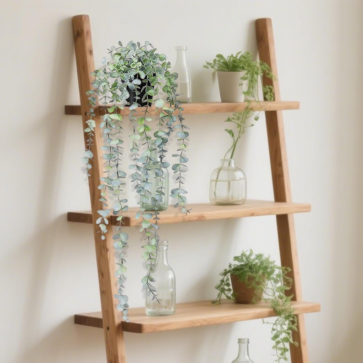 1Pcs Fake Hanging Plants, Artificial Small Potted Plants, Mini Faux
