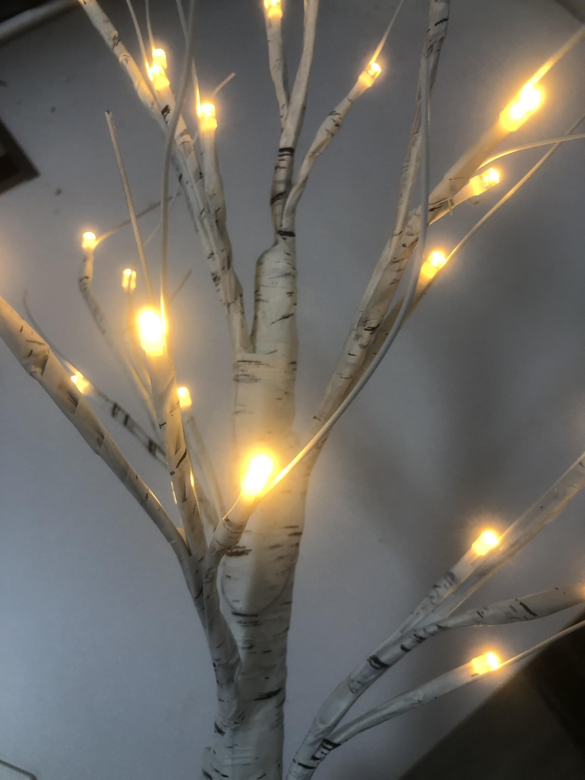2 FT Birch Tree Light 24 Lamp Beads Fashion Table Lamp Christmas Decoration N…