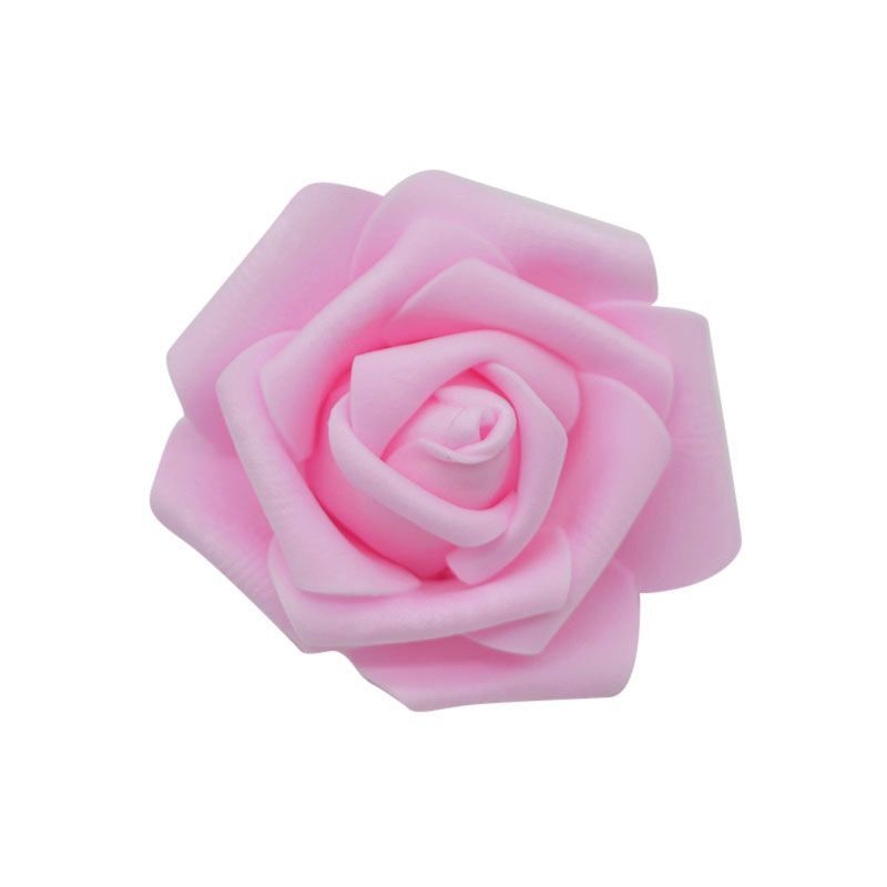 20pcs 6cm Artificial Big Foam Rose Flower Head For Wedding Party Home Decor NEW