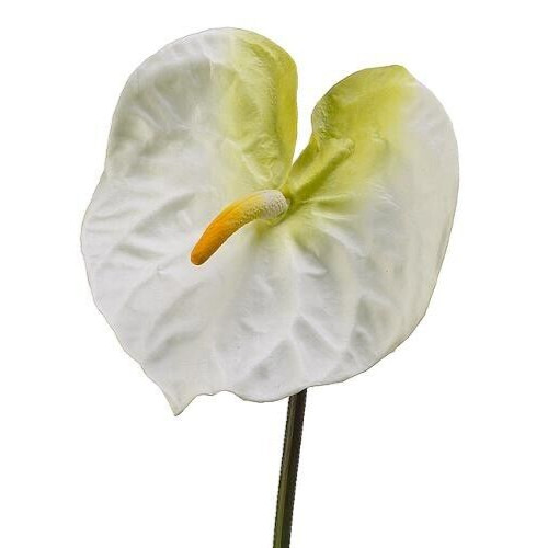 27″ Anthurium stem. Silk flower floral arrangements tropical Hawaiian flowers