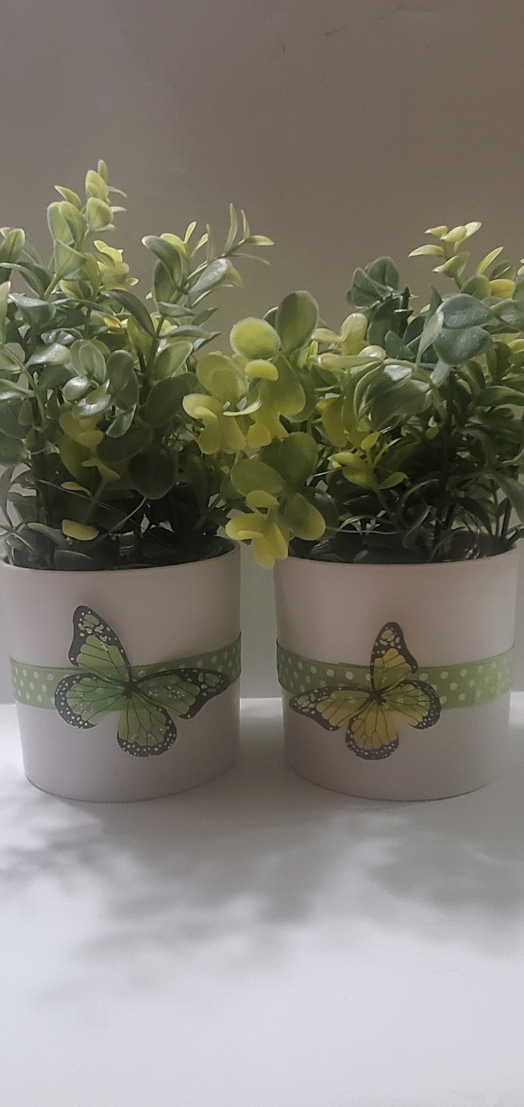 Light Up Potted Faux Plant