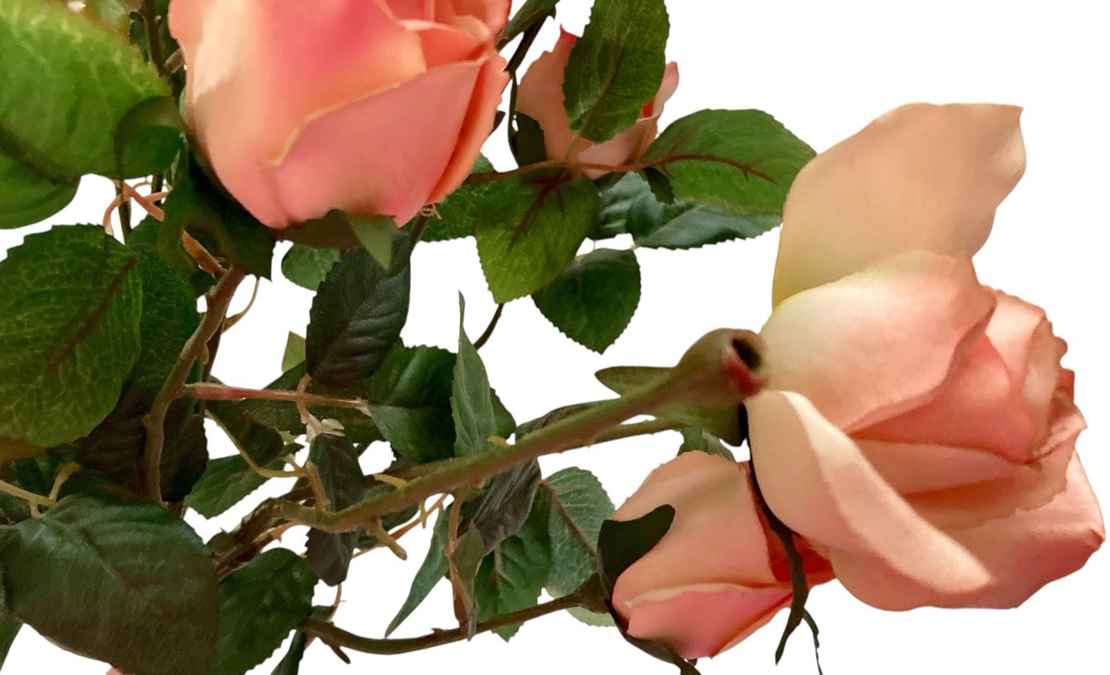 Artificial Silk Flowers Bushes LARGE Blooms Roses Hydrangea Peony Dogwood Decor
