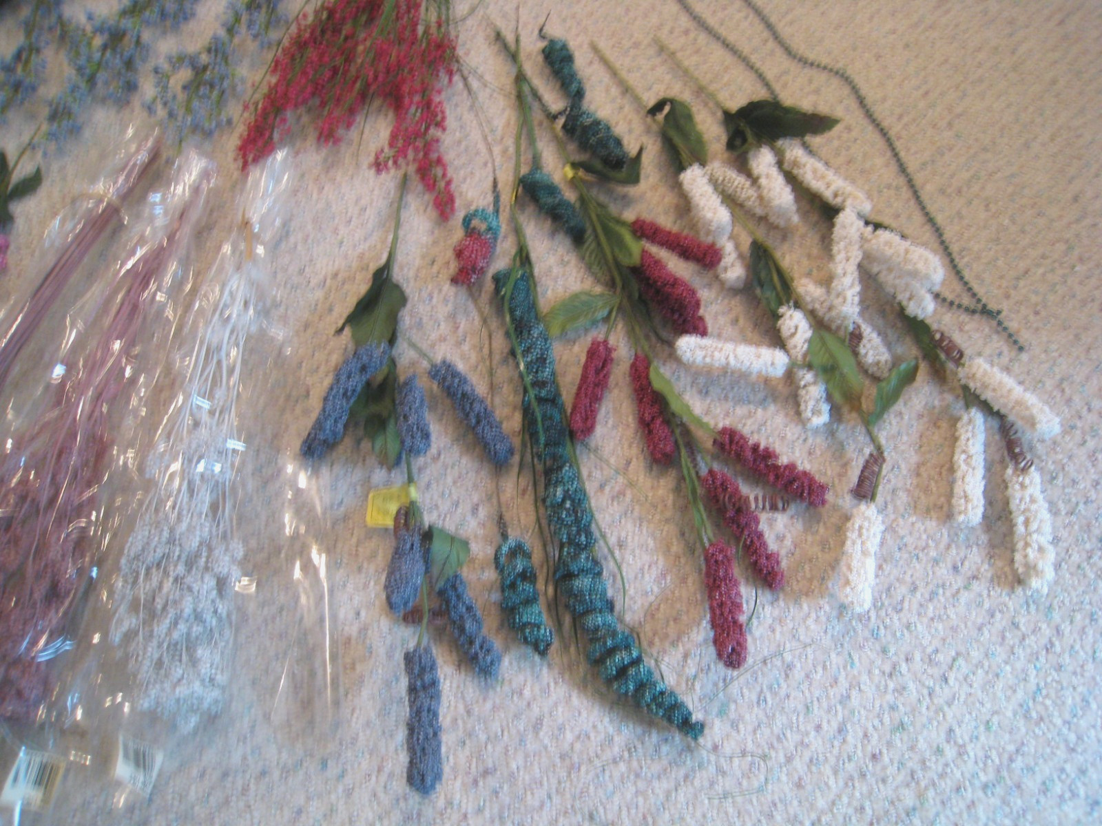 Vtg Floral Stems and Pics Lot of 35 Some Unique Most new