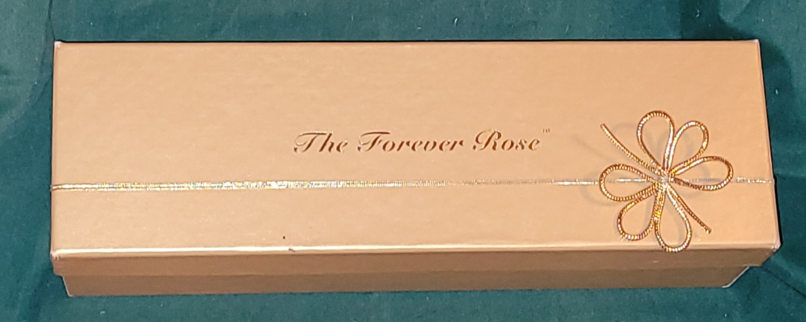 REAL 24K GOLD ROSE, Genuine One Of A Kind Rose Hand Dipped In 24K Gold In Box