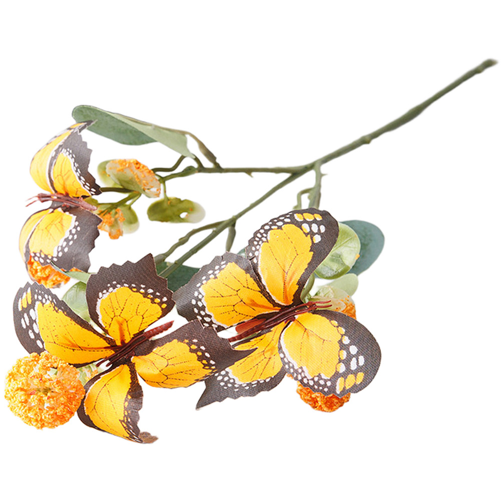 Artificial Silk Butterfly Flower for Wedding Home Decoration Outdoor Photography