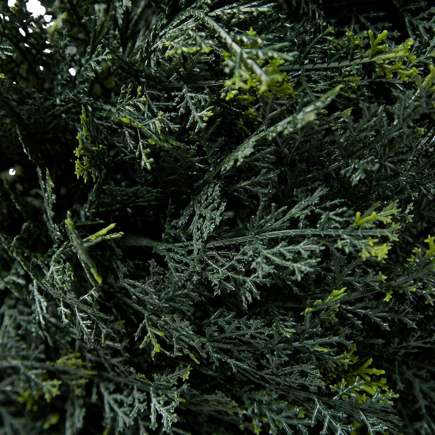 Pure Garden Spiral Cypress Artificial Tree, Green – 48-Inch