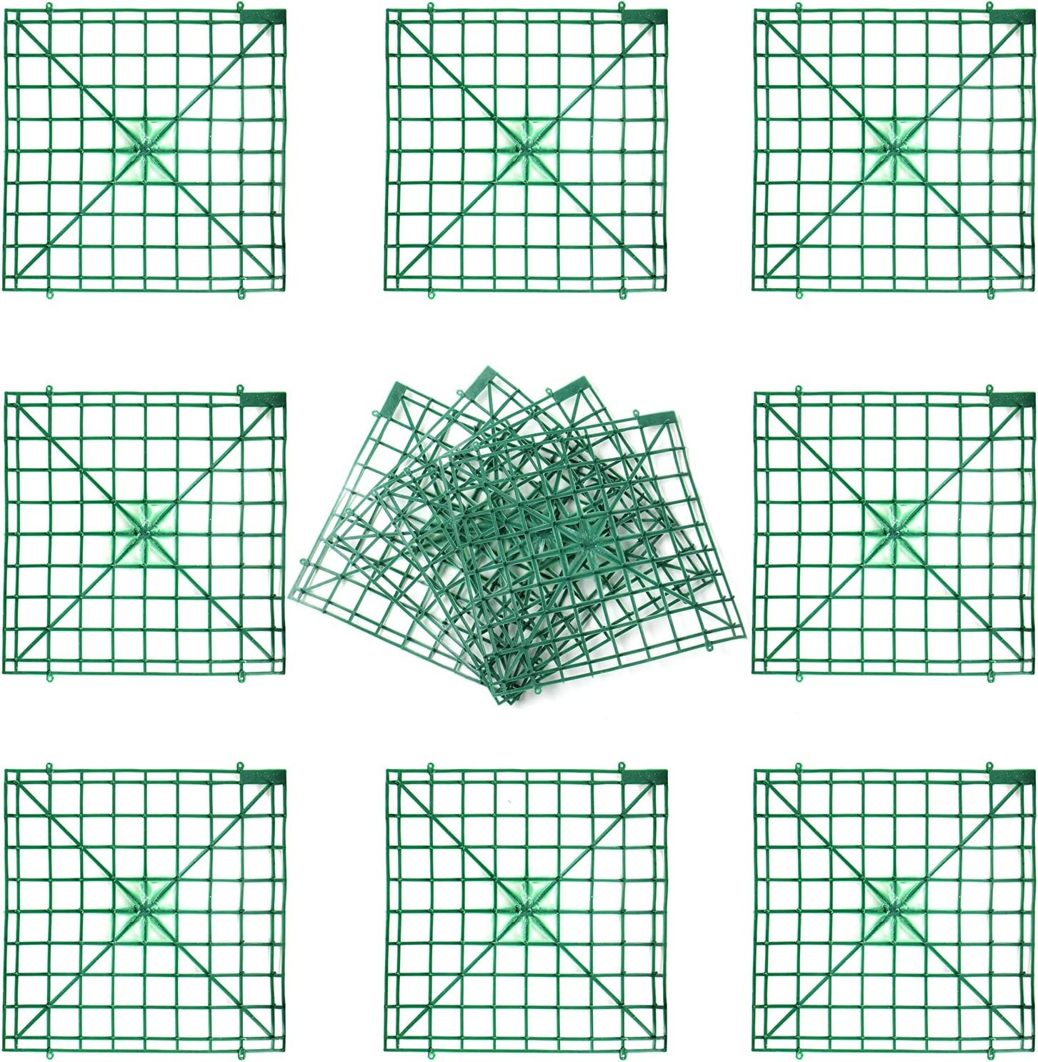 Artificial Flower Grid Panels,DIY Flowers Wall Frames,Flowers Wall Arches Backdr