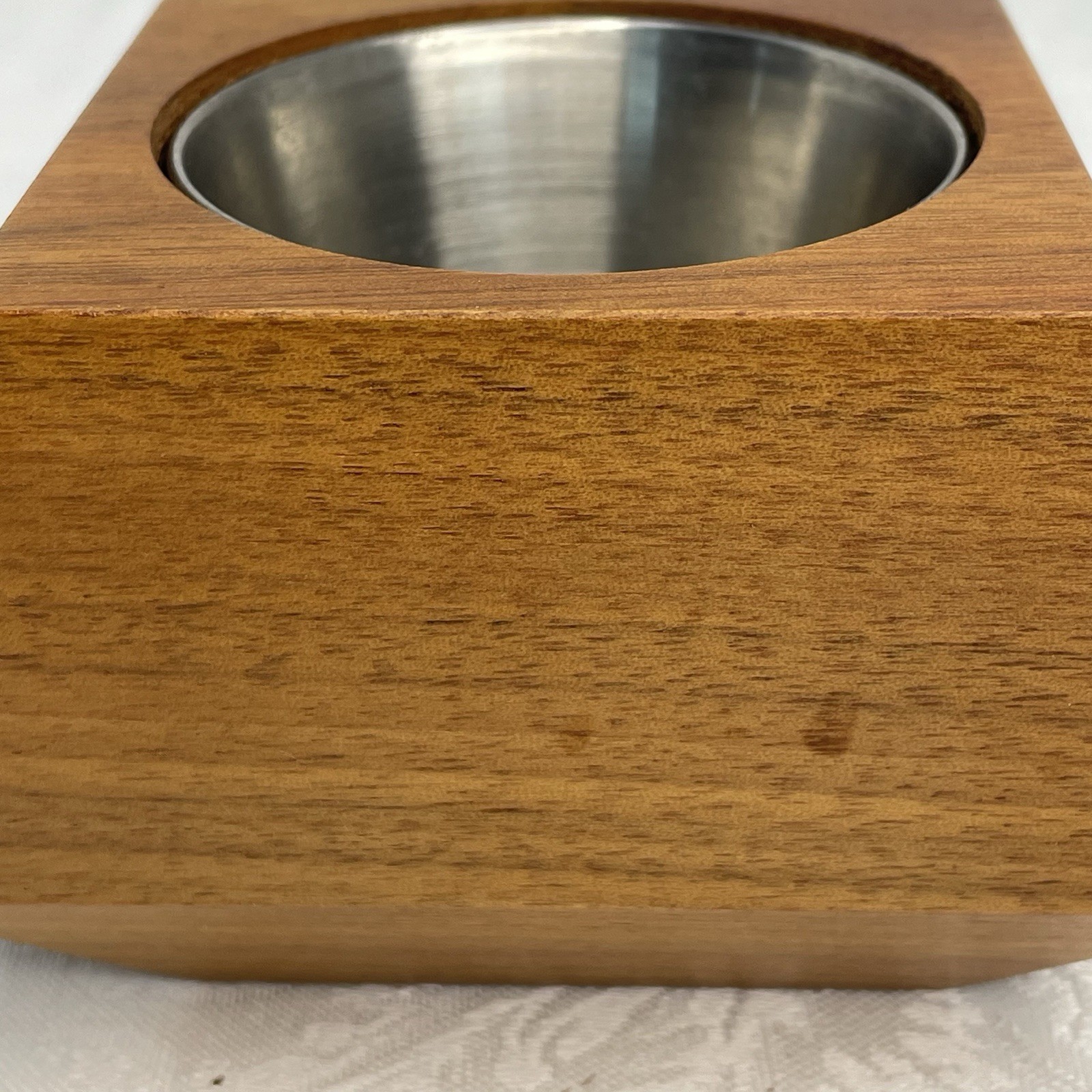 Revolution Design House Box Car Planter Walnut w/ Stainless Steel Planter Insert