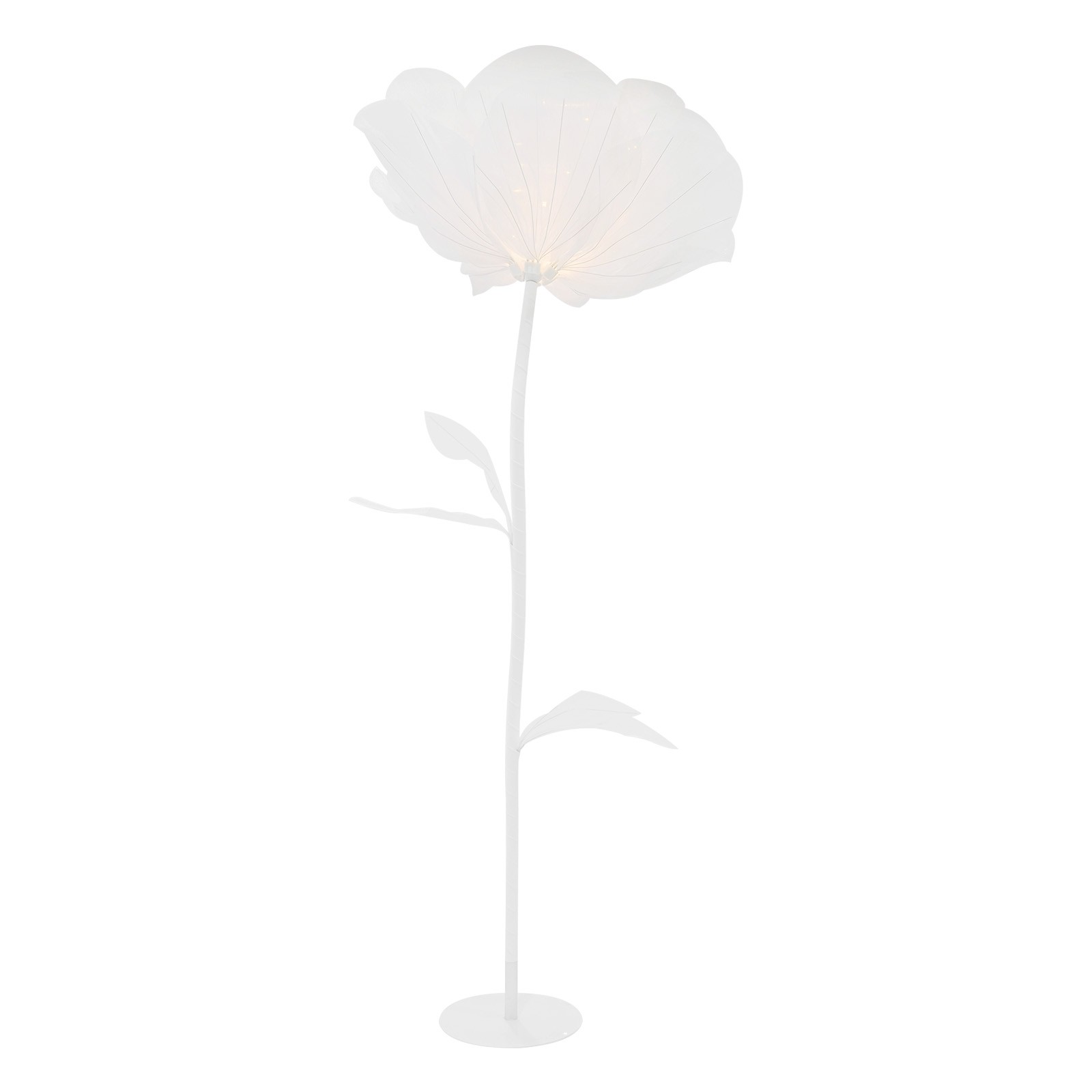 Electric Artificial Flower White 150cm LED Artificial Flower Ambient Light Decor