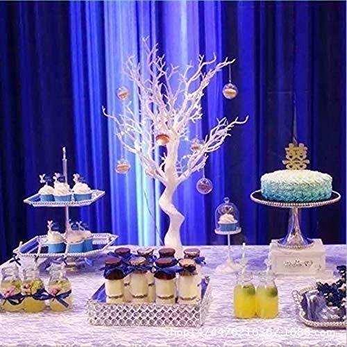 NUPTIO Artificial White Tree 30inches Height Wedding Centerpieces for Tables for