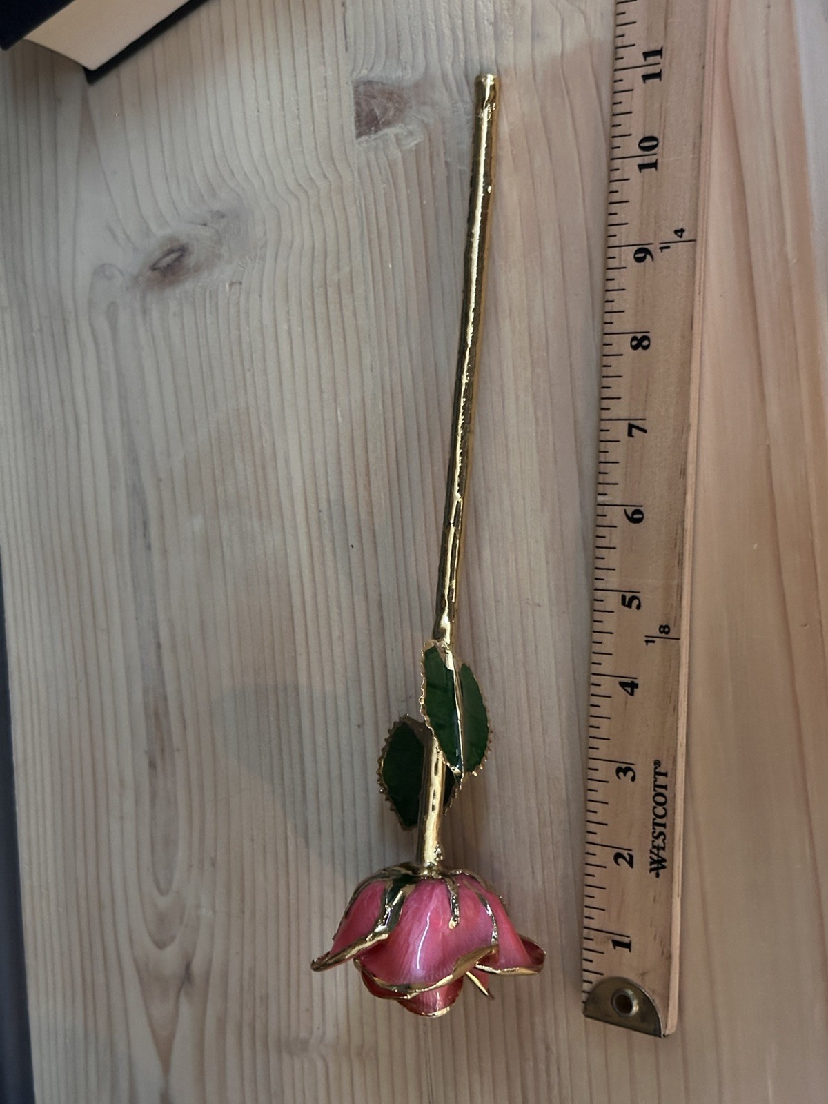 Steven Singer Jewelers – Real Rose – Preserved in 24k Gold – Pink